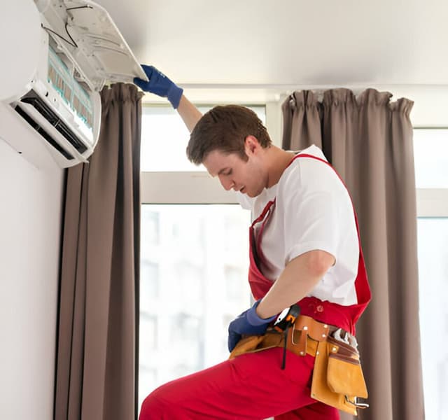 AC unit in San Angelo home