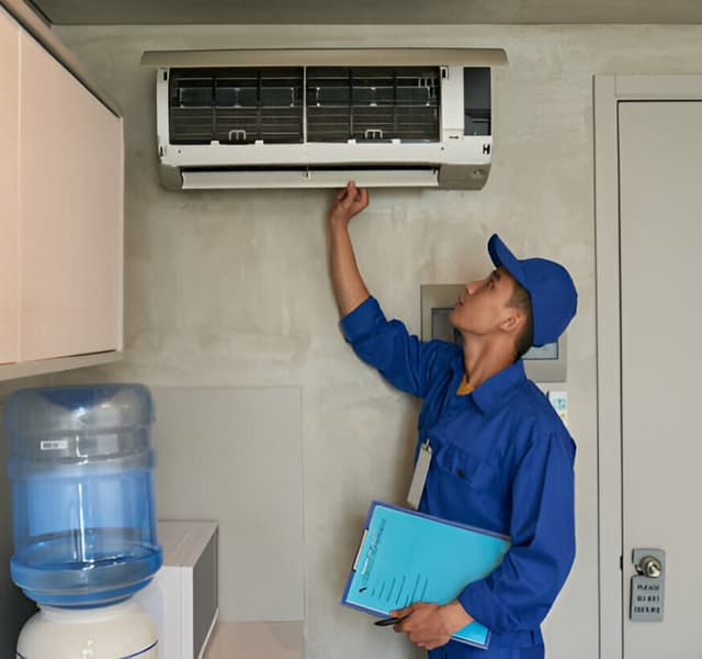 San Angelo AC technician portrait